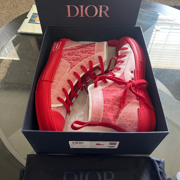 Christian Dior B23 High Red Size 46(13)